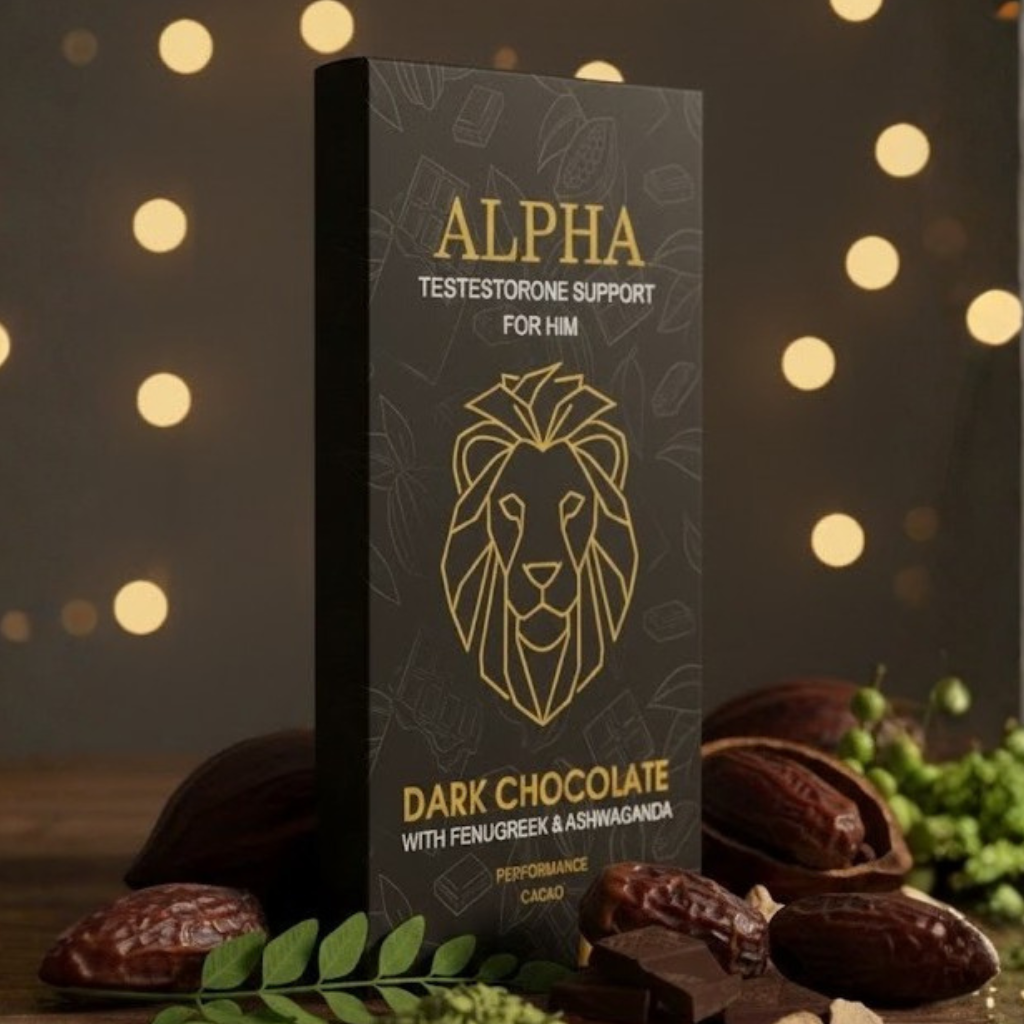 Dark Chocolate with Fenugreek & Ashwagandha